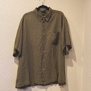 90s SILK Claiborne‎ button up